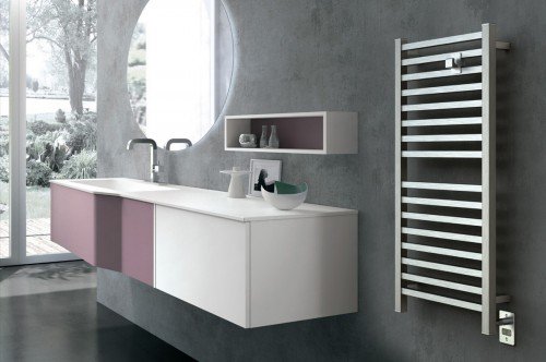 РУШНИКОСУШКА EMMESTEEL QUADRO ЕЛЕКТРИЧНА