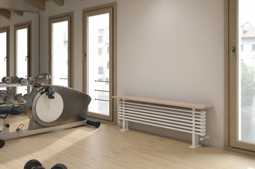 РАДІАТОР НА НІЖКАХ IRSAP TESI BENCH ГОРИЗОНТАЛЬНИЙ