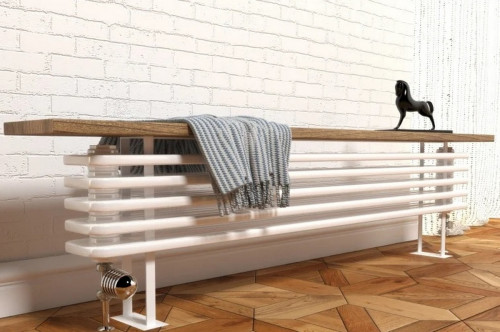 РАДИАТОР НА НОЖКАХ ZEHNDER RADIATOR BENCH ТРУБЧАТЫЙ