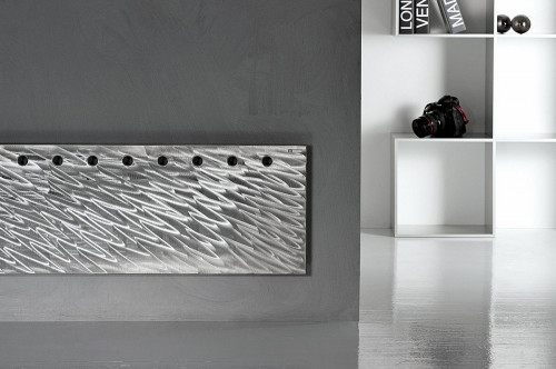 ДИЗАЙНЕРСЬКИЙ РАДІАТОР ANTRAX FLAT OS INOX